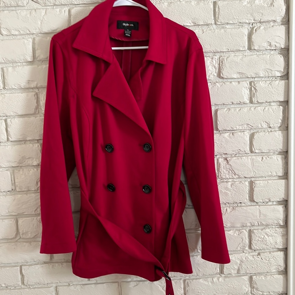 Style & co. Belted jacket